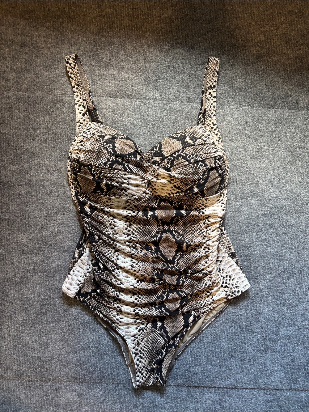 Bond-eye Australia Snake Snakeskin One Piece Swimsuit